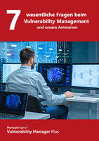 Studie-Cover Schwachstellen-Management | ManageEngine Vulnerability Manager Plus