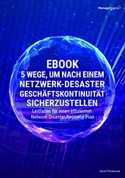 Cover ManageEngine E-Book Network-Disaster-Recovery Cover ManageEngine E-Book Network-Disaster-Recovery