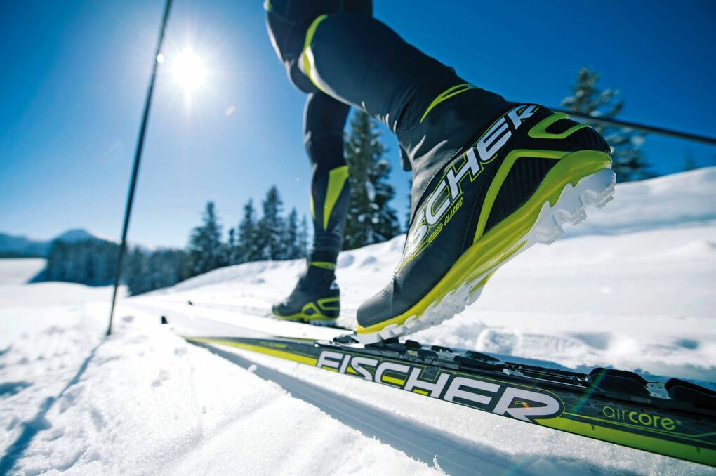 Fischer Sports Skilaufen und Sonnenschein