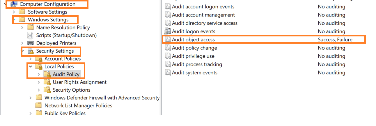 Active Directory: Objektzugriffsversuche überwachen