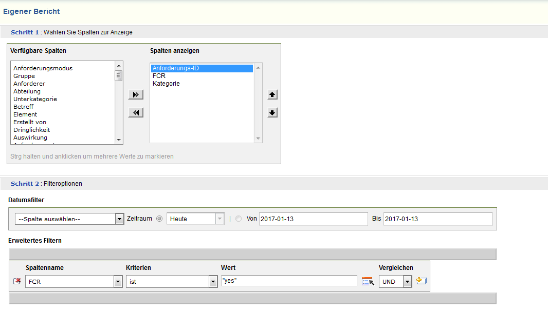Screenshot ServiceDesk Plus: First Call Resolution