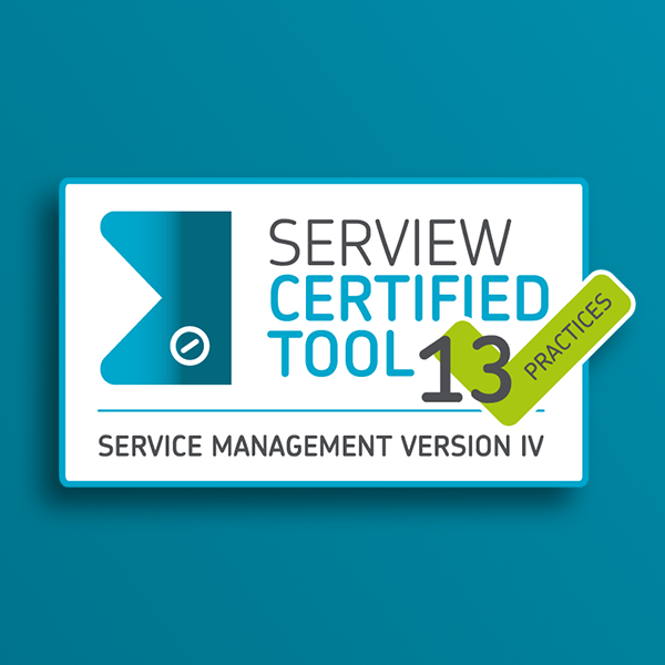 Serview-Zeritifizierung ServiceDesk Plus