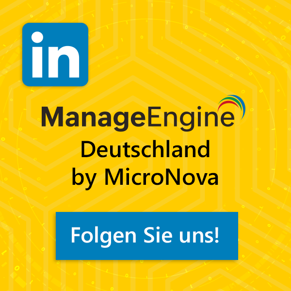 LinkedIn ManageEngine Deutschland by Micronova
