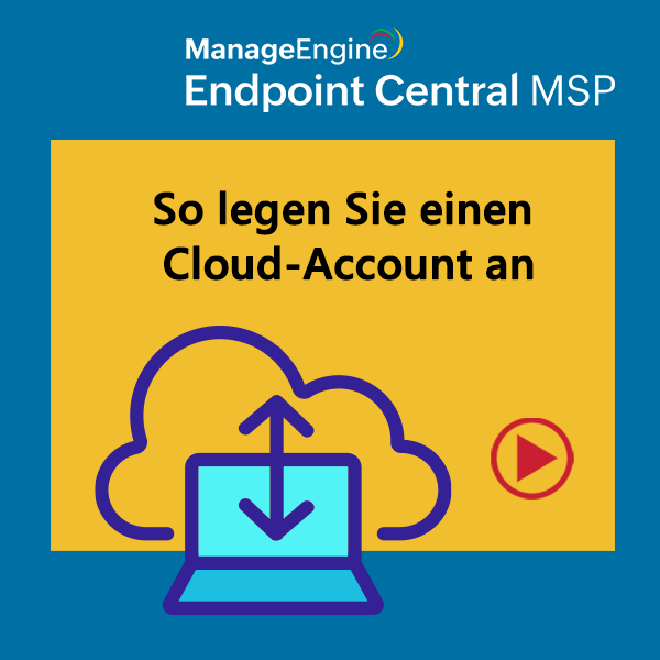 EPC MSP Video: Cloud-Account anlegen